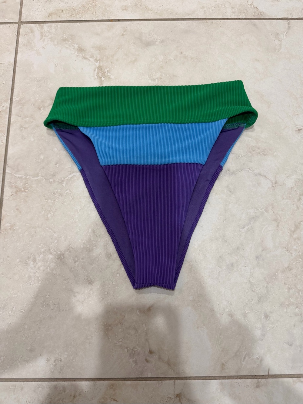 Beach Riot High Rise Ribbed Bikini Bottom - Picture 2 of 6